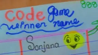 Sanjana 777  is live name writing ✍️ सभी आ जाइए.......