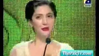 Junaid younus performing his famous song POLICE on LUXSTYLE AWARDS with Meera