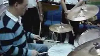 中央警察大學爵士鼓教學片段 Part 1 - 陳志昆 (Quincy Chen)