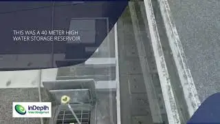 M50 40 Meter High Reservoir Tower Cleaning and Sterilisation