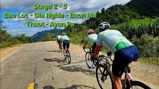 Stage 2-5 Bao Loc, Gia Nghia, Buon Ma Thuot, Ayun Pa #SaigonCyclos 