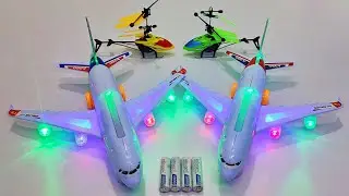 Toy Airbus A380 and Exceed Rc Helicopter Unboxing | helicopter | airbus a38O | aeroplane | airbus