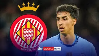 Vitor Reis joins Girona on season-long loan deal from Manchester City