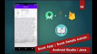 Book App Firebase | 08 Book Details | Android Studio | Java