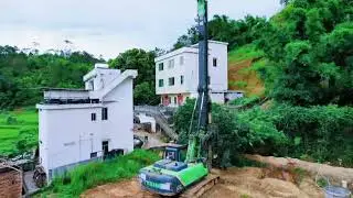 KR60A rotary drilling rig，Max. depth 20m, Max. diameter 1000mm, Max. torque 60kN.m