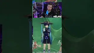 Wanderer&rsquo;s Reaction to different names! #genshin #shorts #twitch #genshinimpact