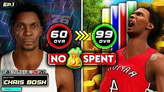 60-99, в целом, без денег в NBA 2K26 (6&rsquo;11, сборка Криса Боша), эпизод 1