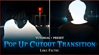 Плавный переход всплывающих окон, как в обучающем видео @fictic_editz🔥 | Alight Motion (Preset+)