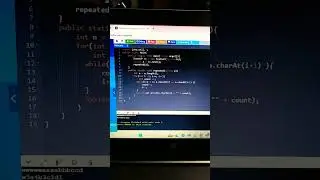 Java program to print count of repeated characters in the string.