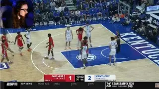 REACTING TO Kentucky vs Ole Miss Highlights | Men's Basketball | College Basketball 2025