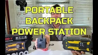 LOVE This Portable Backpack Power Station  - GOOLOO GTX280