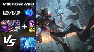 MID Viktor vs Anivia - NA Challenger Patch 25.S1.6