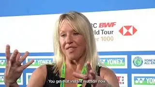 Nathan Robertson & Gail Emms EXCLUSIVE! A trip down memory lane...