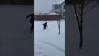 RESCUING BOY FROM SNOWSTORM IN NIAGARA FALLS, ON #rescue #snow #snowfall #climatechange #weather