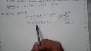 Use euclid division algorithm to find HCF (easy trick) by edu dose #edudose