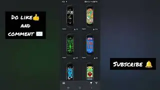 Installing custom watch face on mi band 7