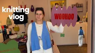 Knitting Vlog- dzień w Berlinie, urządzam pokój córki w 3h,co aktualnie dzieje się u mnie na drutach