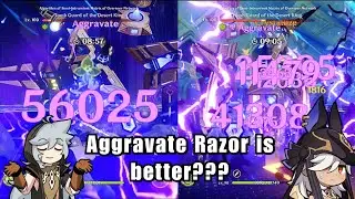 Aggravate Razor vs Aggravate Cyno DPS Showdown!