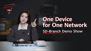 [Huawei SD-WAN Demo] One Device for One Network