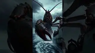 Giant Lobster Attacks Fishing Boat! Ultra-Realistic Monster Encounter