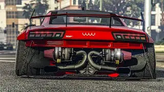 TUNING DE MI AUDI TWIN TURBO GTA 5 ONLINE