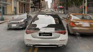 GTA 5 Unreal Engine 5 Graphics Mod And Enhanced Real Life Traffic Showcase On RTX4090 Ultra Settings