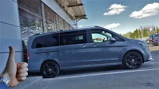 Mercedes-Benz Klasa V - nie wszędzie zaparkujesz MEGA TEST PL [2/2] muzyk jeździ