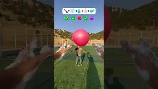 ASMR catching the ball ⚽️🟣🎈🏀#shorts  #asmr #challenge
