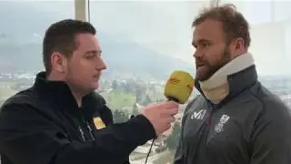Markus Schairer nach seiner Operation