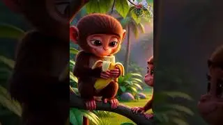 &ldquo;Monkey Learns to Share 🍌 | Heartwarming Kids 3D Animated Cartoon Story&rdquo;