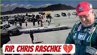 Chris Raschke Bonneville Crash || Land Speed Racer dies in Record Attempt Crash || 