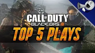 Call of Duty Black Ops 4 Multiplayer Top 5 Plays: Crazy 6 Kill Ajax Shield Clutch!! (BO4 Best Kills)