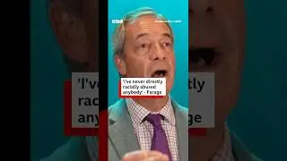 Nigel Farage responded to allegations he made racist and antisemitic remarks in school. #BBCNews