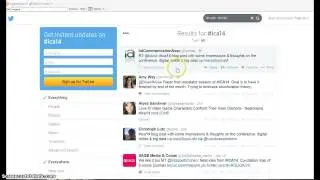 Searching Twitter Hash Tags: 2 Tips in under 30 seconds