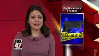 Security shot outside medical marijuana shop