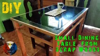DIY/ Small Dining Table From Scrap Woods