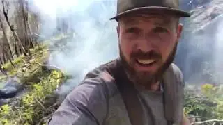 A WILDFIRE ALMOST DESTROYED MY HUNTING SPOT!! | THEY SENT A HELICOPTER AND HOTSHOT CREW!!