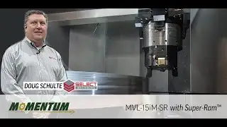 Doug Schulte Introduces Momentum's all-new Super-Ram™ Vertical Lathe at IMTS 2024