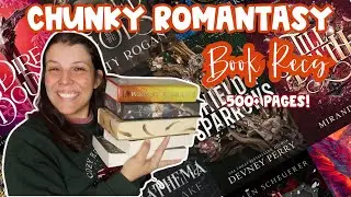My Top Chunky Romantasy Book Recs! (Over 500+ Pages!) | Romantasy Book Recs