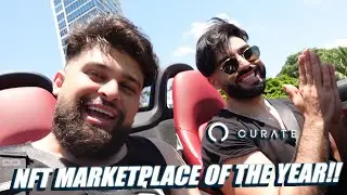 CURATE A GASLESS NFT MARKETPLACE APP!!! | $XCUR AVAILABLE NOW!!