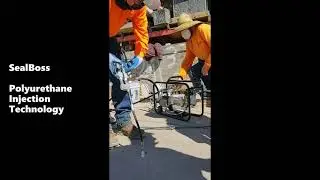 Concrete Slab Lifting -  Void Filling - Crack Injection - Versatile SLP2C Injection Pump Polyjacking