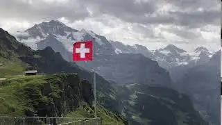 FLYING THE SWISS FLAG