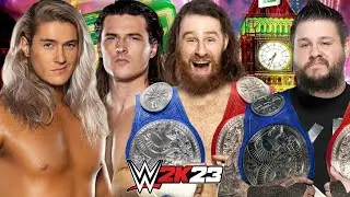 SAMI ZAYN & KEVIN OWENS vs PRETTY DEADLY | WWE 2K23
