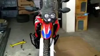 Crf Akyazı ,Crf 250 Rally motor koruma demiri montajı