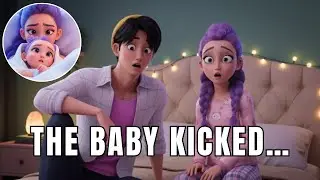 First Baby Kick Changes EVERYTHING ❤️┃Rumi x Jinu RuJinu┃K Pop Demon Hunters Romance
