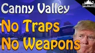 FORTNITE - Canny Valley Storm Shield Defense 1 Solo Without Using Weapons, Traps Or Abilities