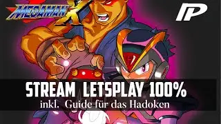Mega Man X Let's play Stream mit Chris und Maico