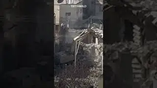 The Israeli occupation starts demolishing 16 houses in Tulkarem