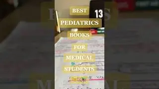 Level up your medical knowledge: Top Pediatrics Books for Medical Students🤩 #pediatrics #medschool