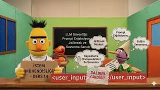 L#14: LLM G&uuml;venliği: Prompt Enjeksiyonu, Jailbreak / L#14: LLM Security: Prompt Injection, Jailbreak